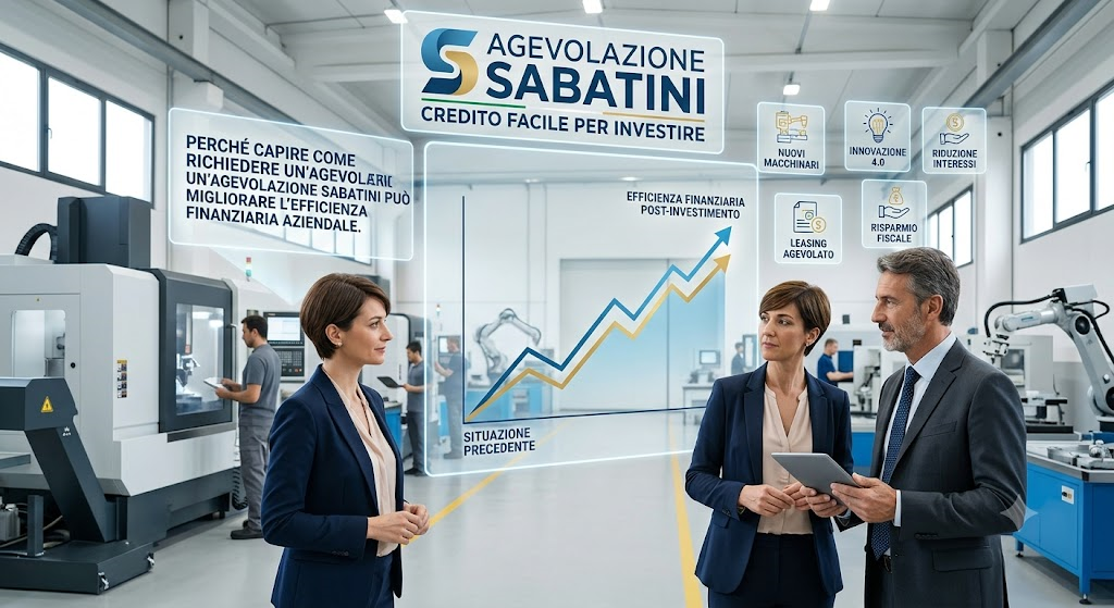 Perché capire come richiedere un’agevolazione Sabatini può migliorare l’efficienza finanziaria aziendale